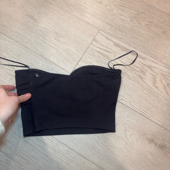 Zara Strapless Crop Top S - Picture 4 of 10